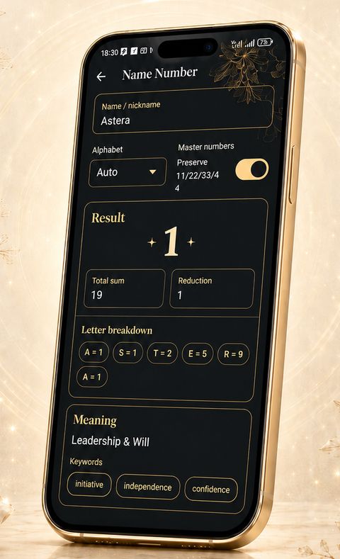 Astera Oracle & Numerology screenshot