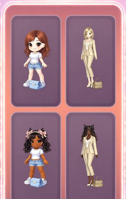 Choose Your Doll screen